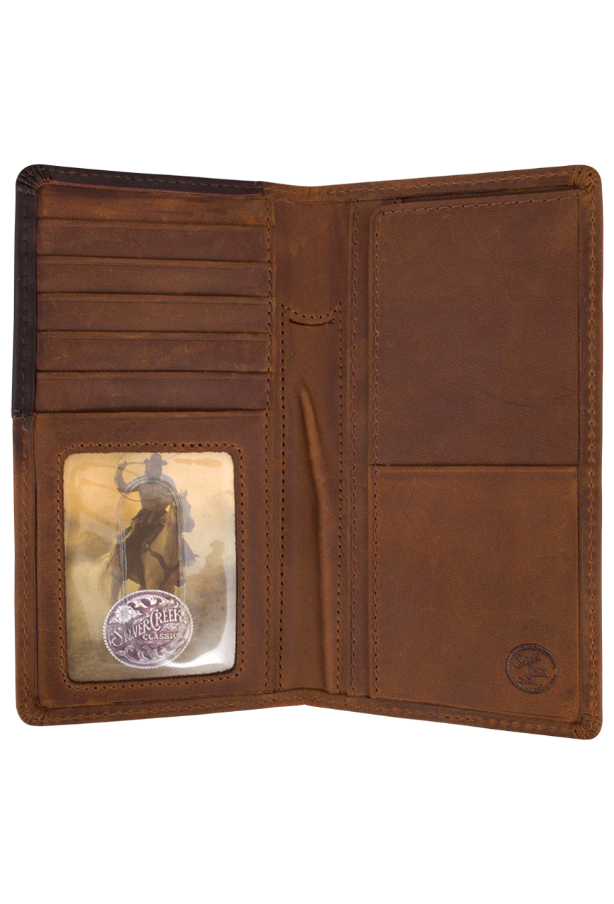 Justin Brown Buckaroo Checkbook Wallet