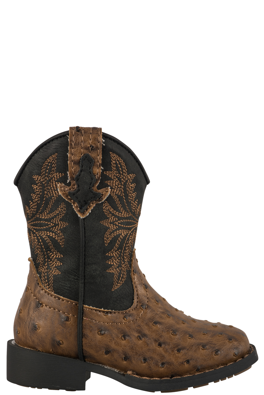 Roper Jed Toddler Boots Pinto Ranch