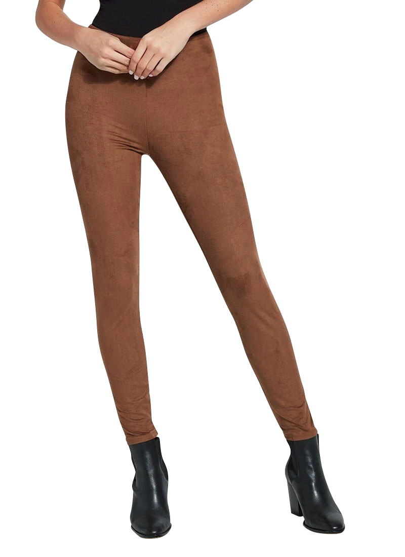Lysse High Waisted Suede Leggings
