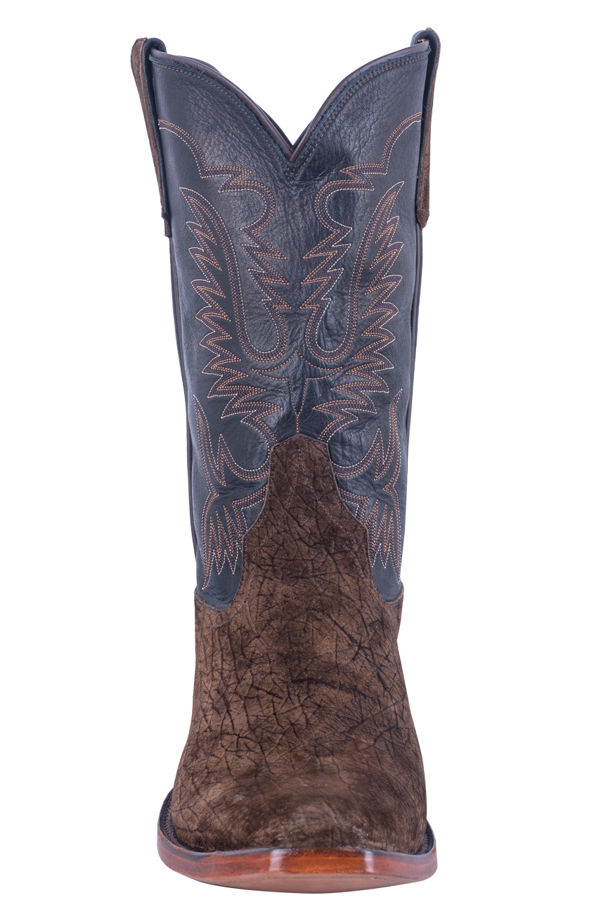 Rios of Mercedes Men's Hippo Milan Cowboy Boots - Chocolate