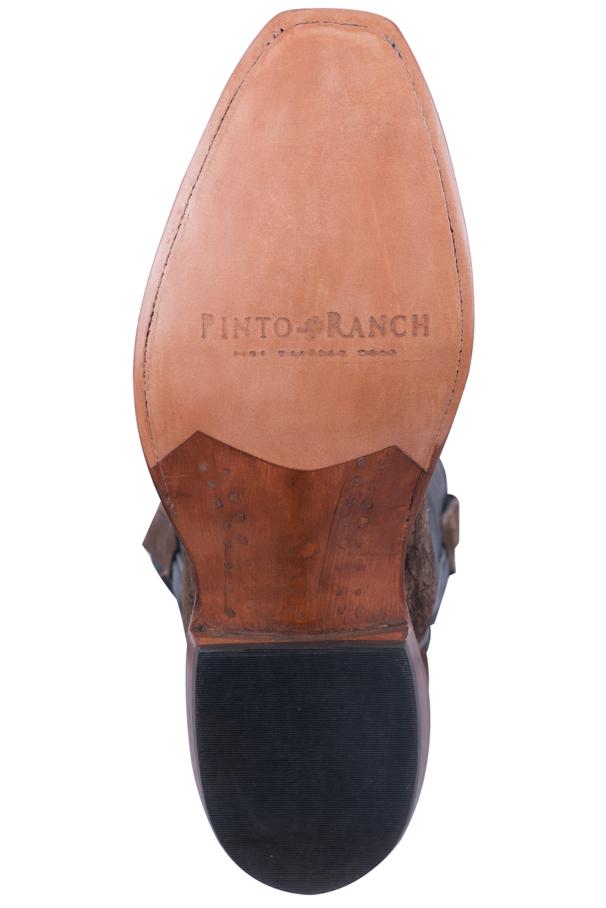 Rios of Mercedes Men's Hippo Milan Cowboy Boots - Chocolate