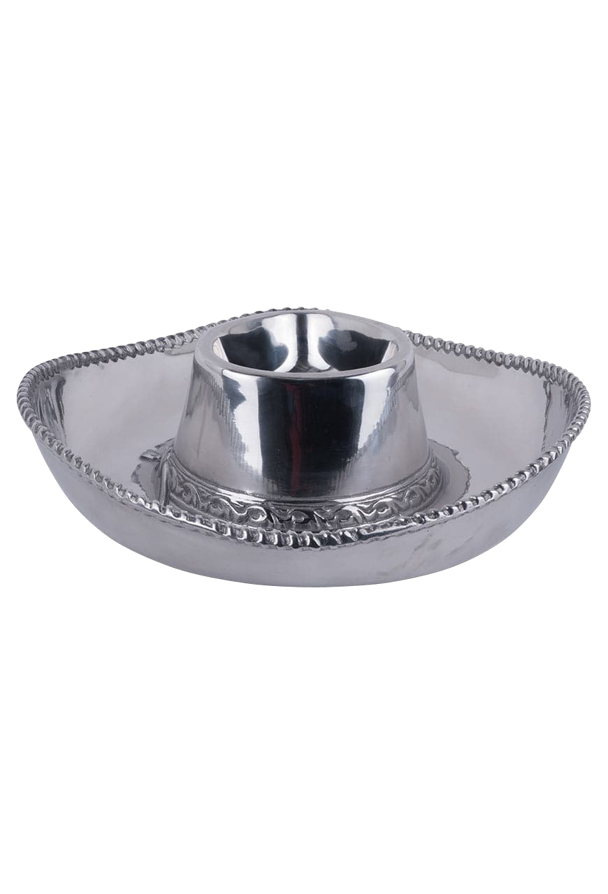 Arthur Court Cowboy Chip & Dip Tray