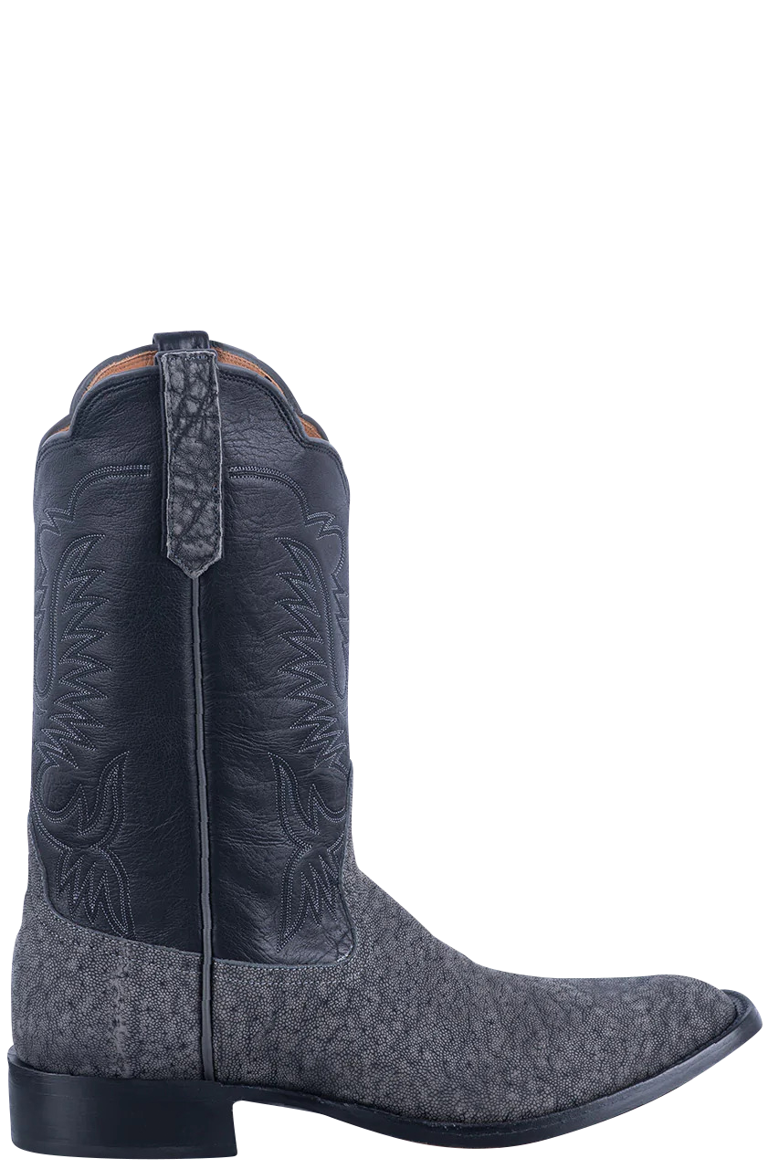 Rios of Mercedes Elephant Milan Cowboy Boots - Granite