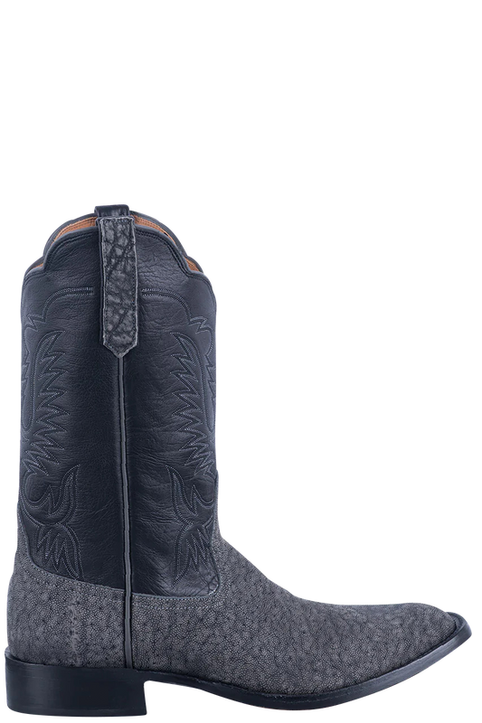 Rios of Mercedes Elephant Milan Cowboy Boots - Granite