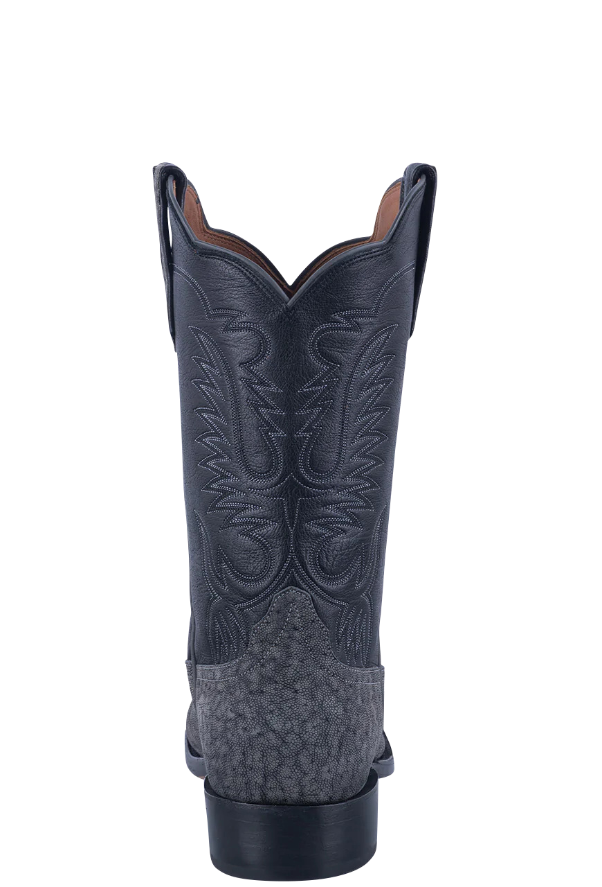 Rios of Mercedes Elephant Milan Cowboy Boots - Granite