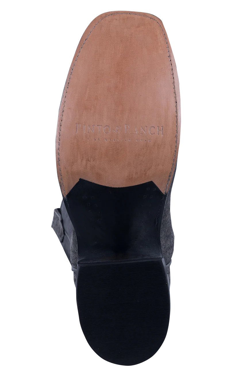Rios of Mercedes Elephant Milan Cowboy Boots - Granite