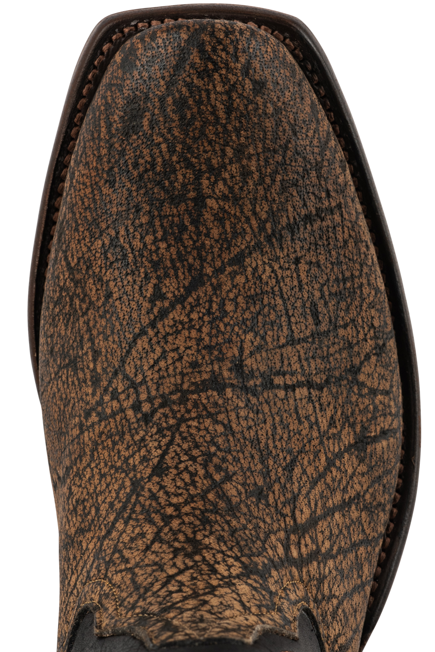Rios of Mercedes Men's Cape Buffalo Cowboy Boots - Tan