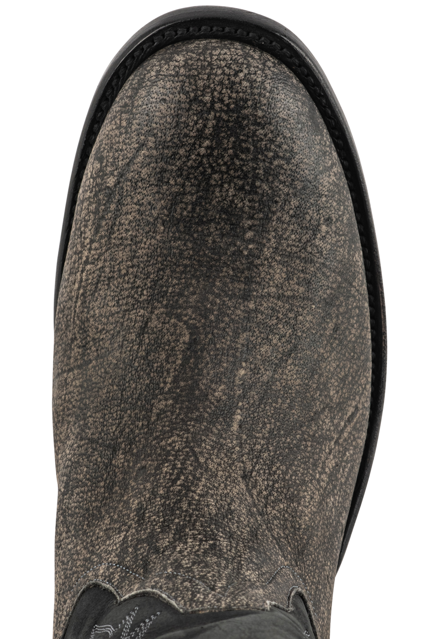 Rios of Mercedes Men's Cape Buffalo Cowboy Boots - Gray