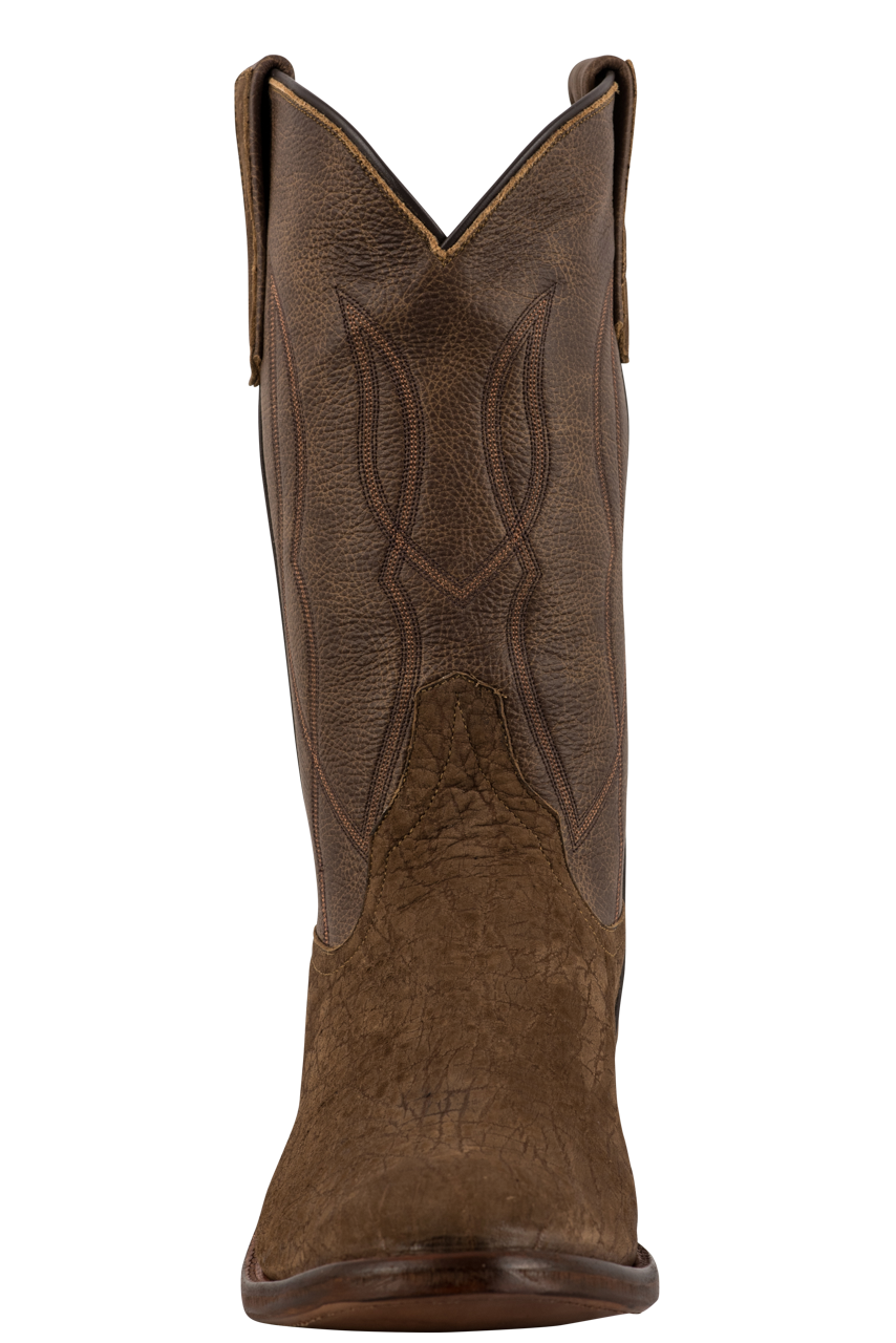 Rios of Mercedes Men's Buffed Elephant Boots - Tan