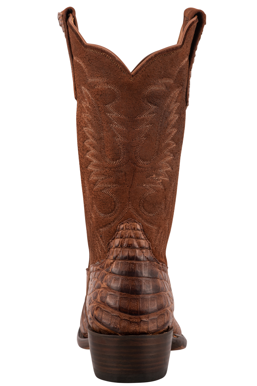 Rios of Mercedes Caiman Belly Cowboy Boots - Post Oak