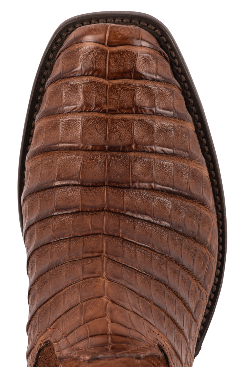 Rios of Mercedes Caiman Belly Cowboy Boots - Post Oak