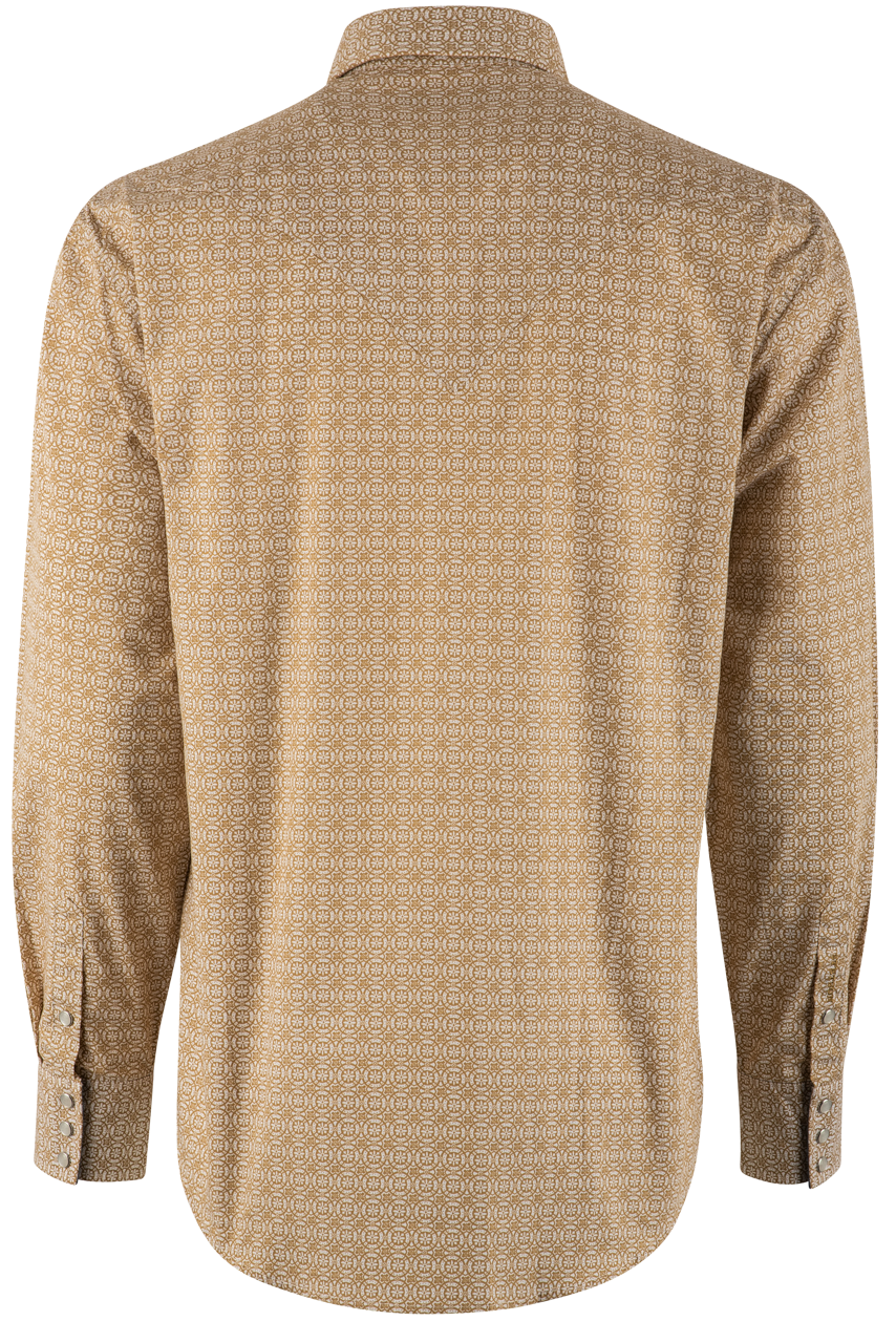 Stetson Gold Rush Long Sleeve Pearl Snap Shirt