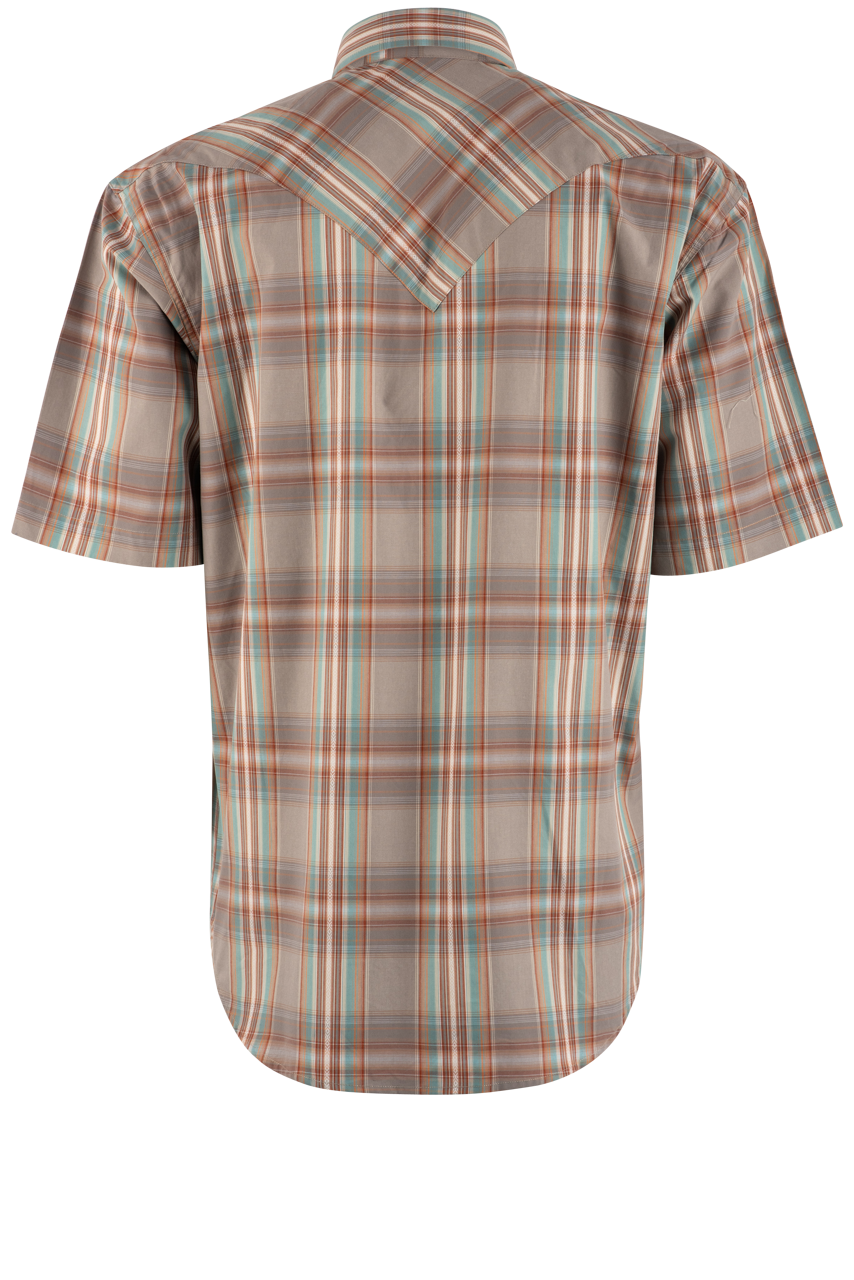 Stetson Pearl Snap Shirt - Desert Brown