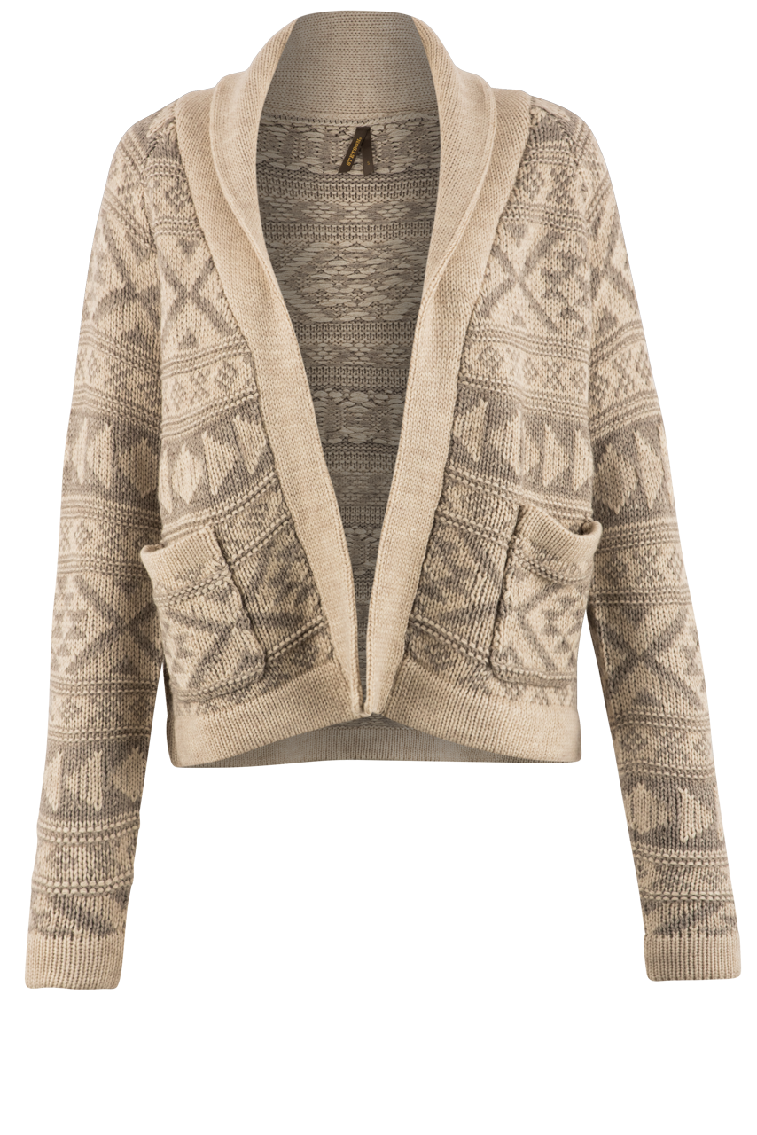 Stetson Women's Cropped Aztec Cardigan