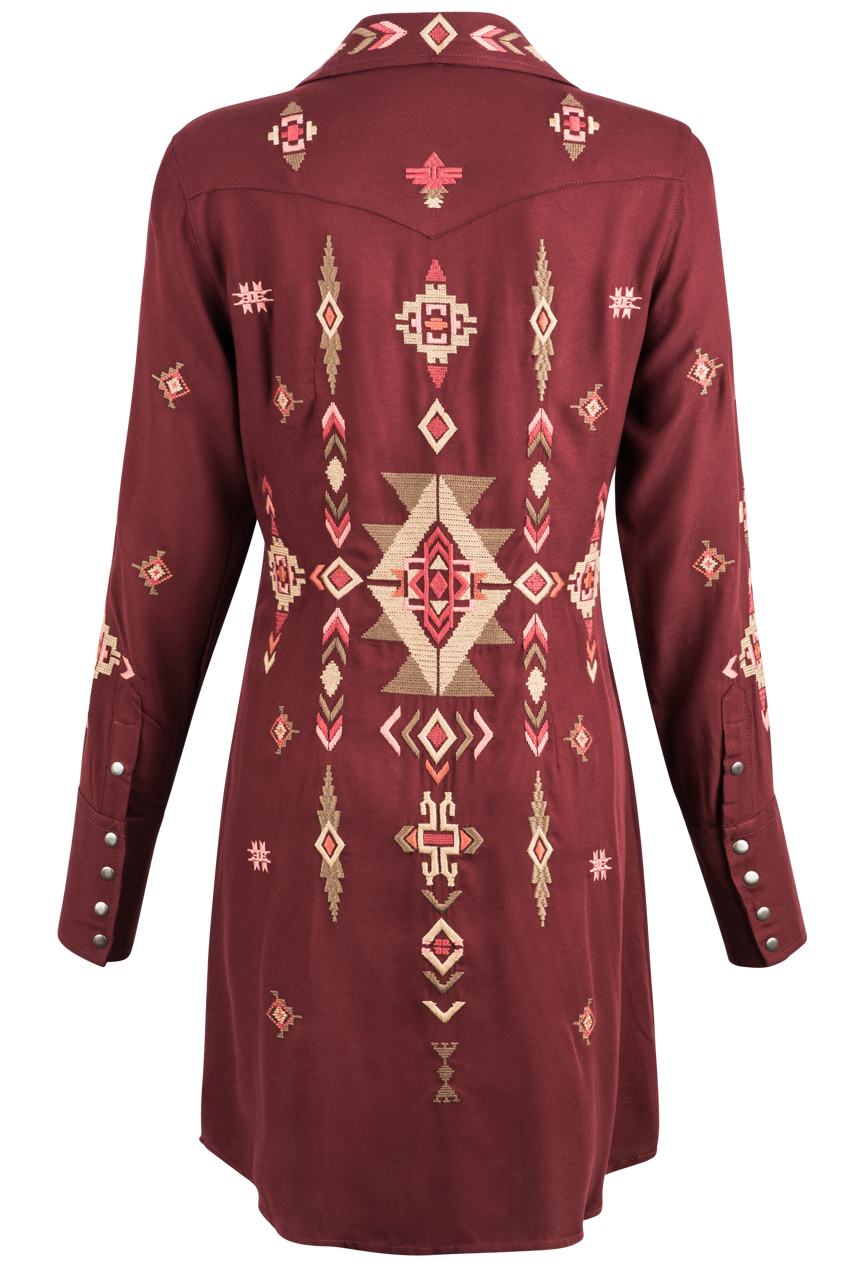 Stetson Women's Twill Shirt Dress