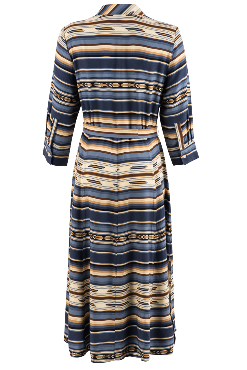 Stetson Women's Indigo Serape Western Dress
