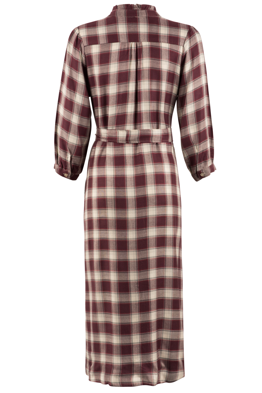 Stetson Women's Gaucho Plaid Prairie Shirt Dress