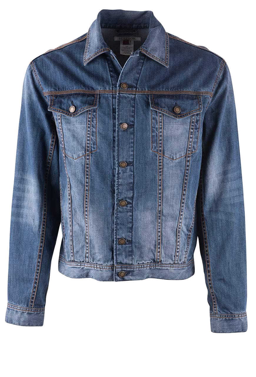 Stetson Men's Vintage Denim Jacket