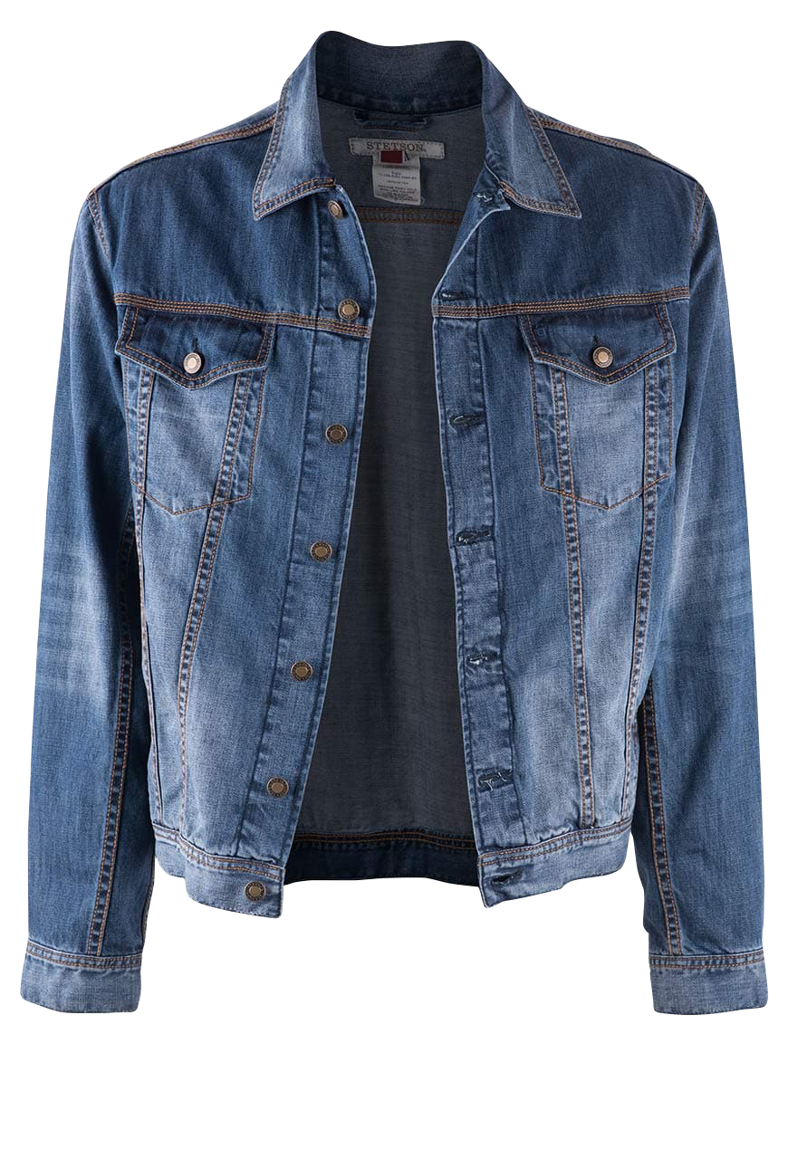 Stetson Men's Vintage Denim Jacket