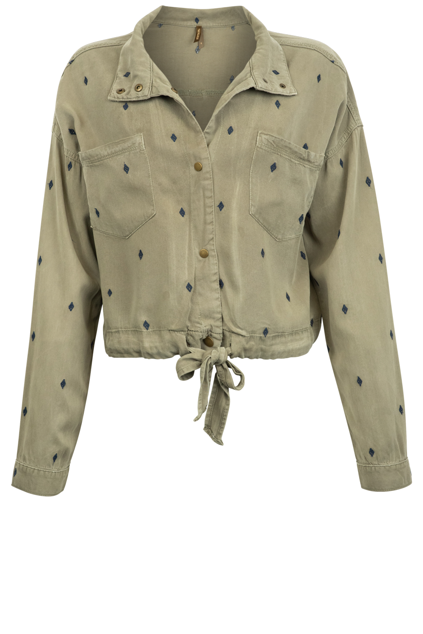 Stetson Women's Olive Denim Jacket