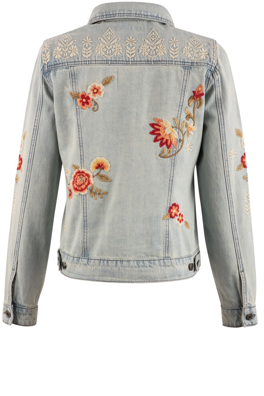 Stetson Women's Floral Denim Jacket