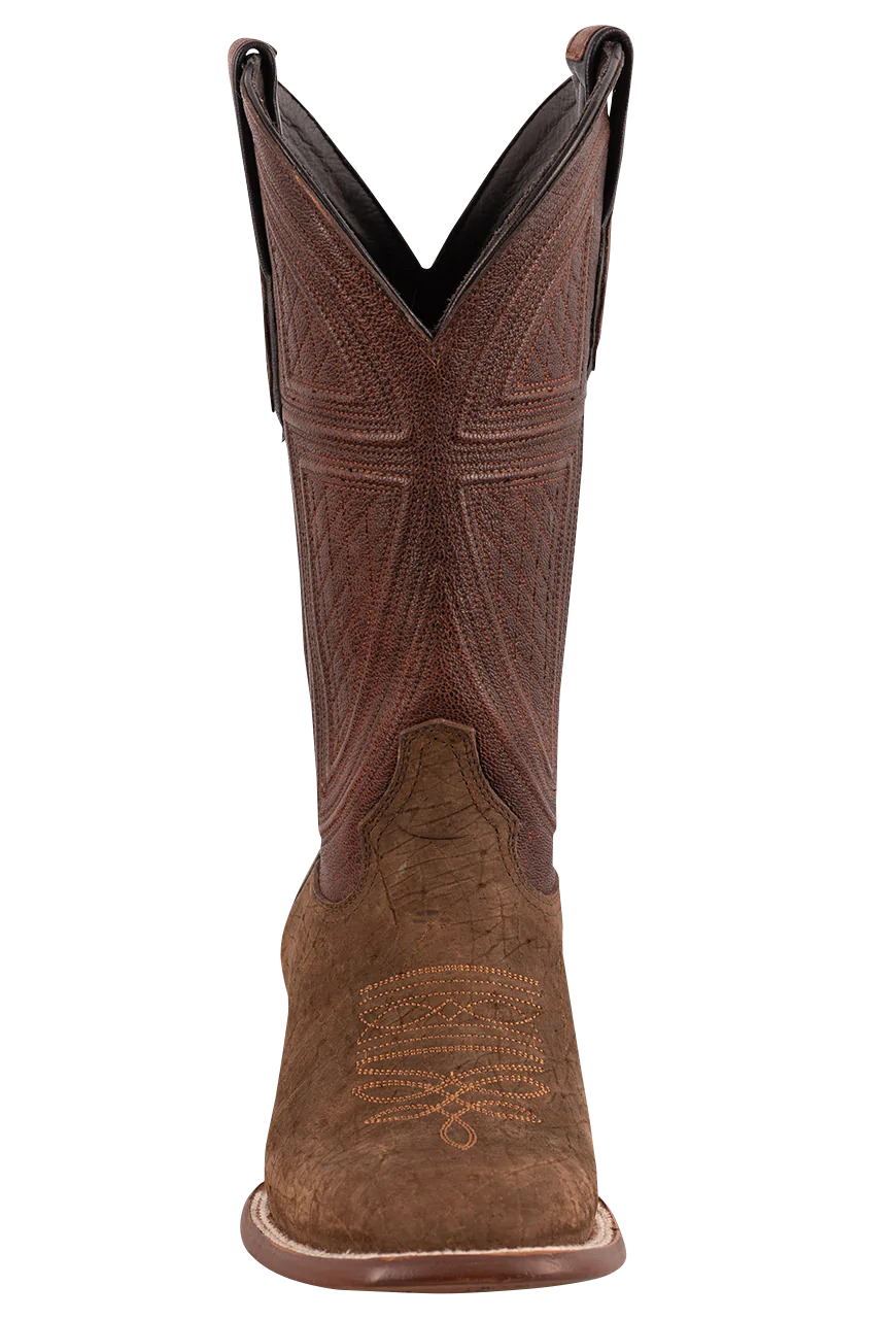 Stetson Men's Hippopotamus Cowboy Boots - Brown