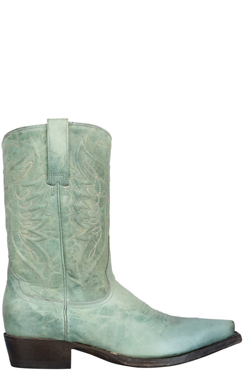Stetson Women's Vintage Cowgirl Boots - Turquoise