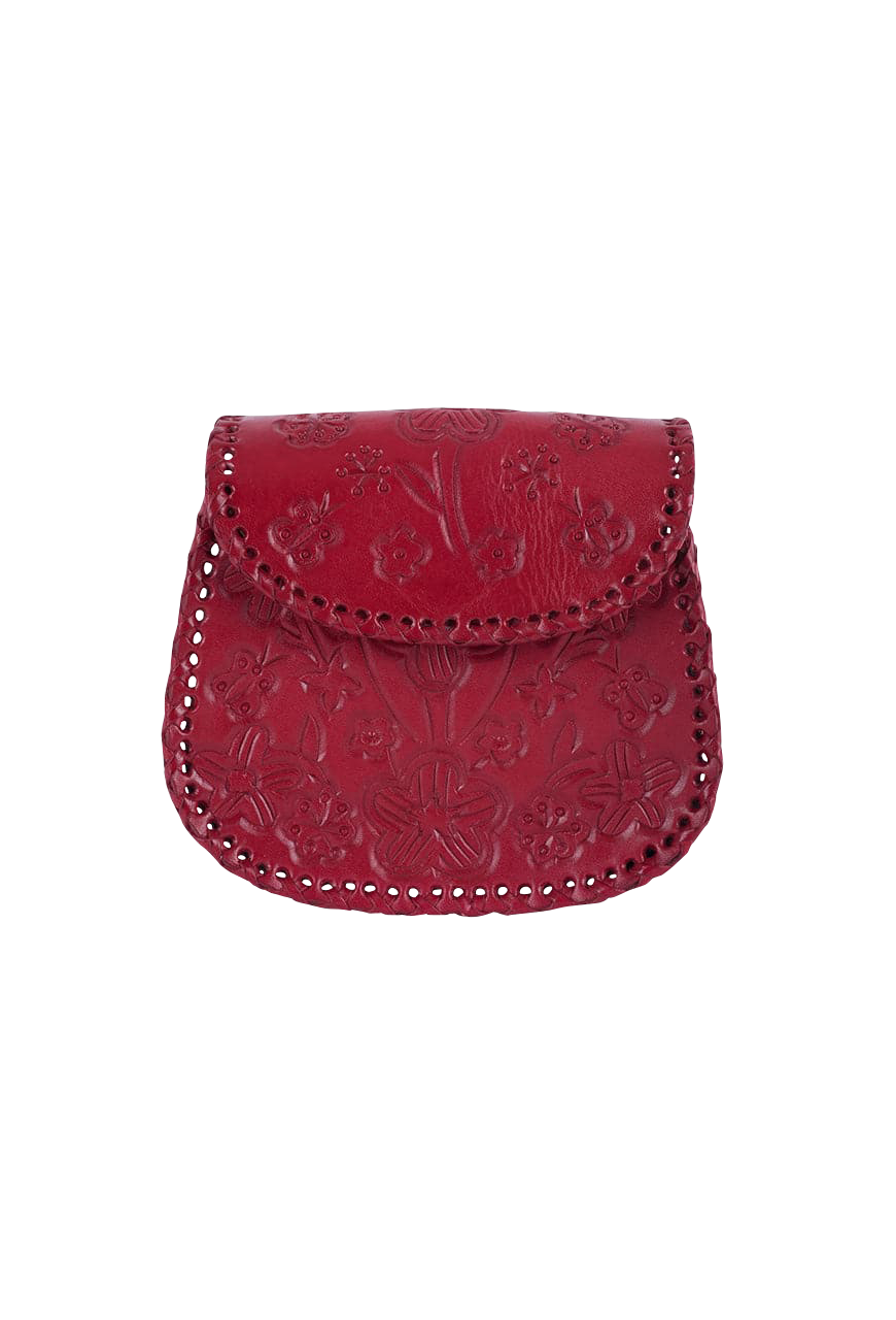 Hide and Chic Camila Tooled Handbag