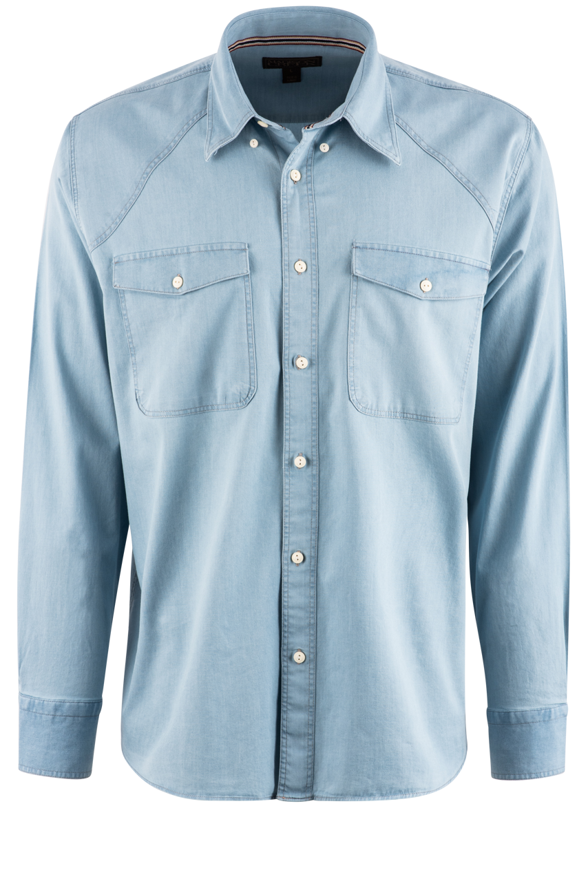 Madison Creek Chambray Button-Front Shirt