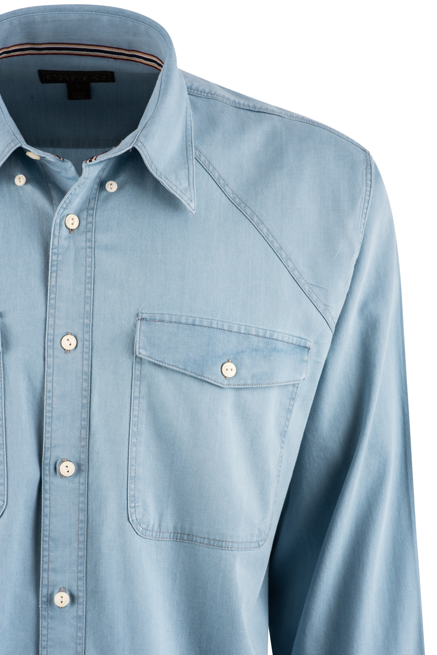 Madison Creek Chambray Button-Front Shirt