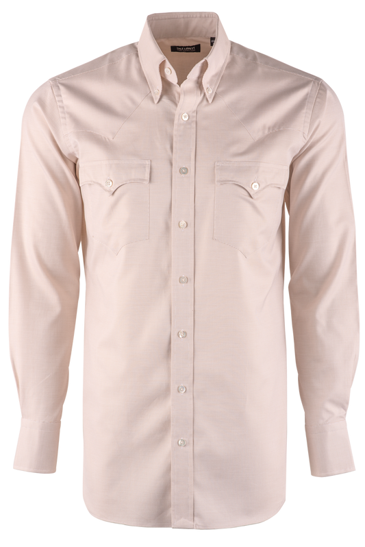 Lyle Lovett for Hamilton Button-Front Shirt - Tan