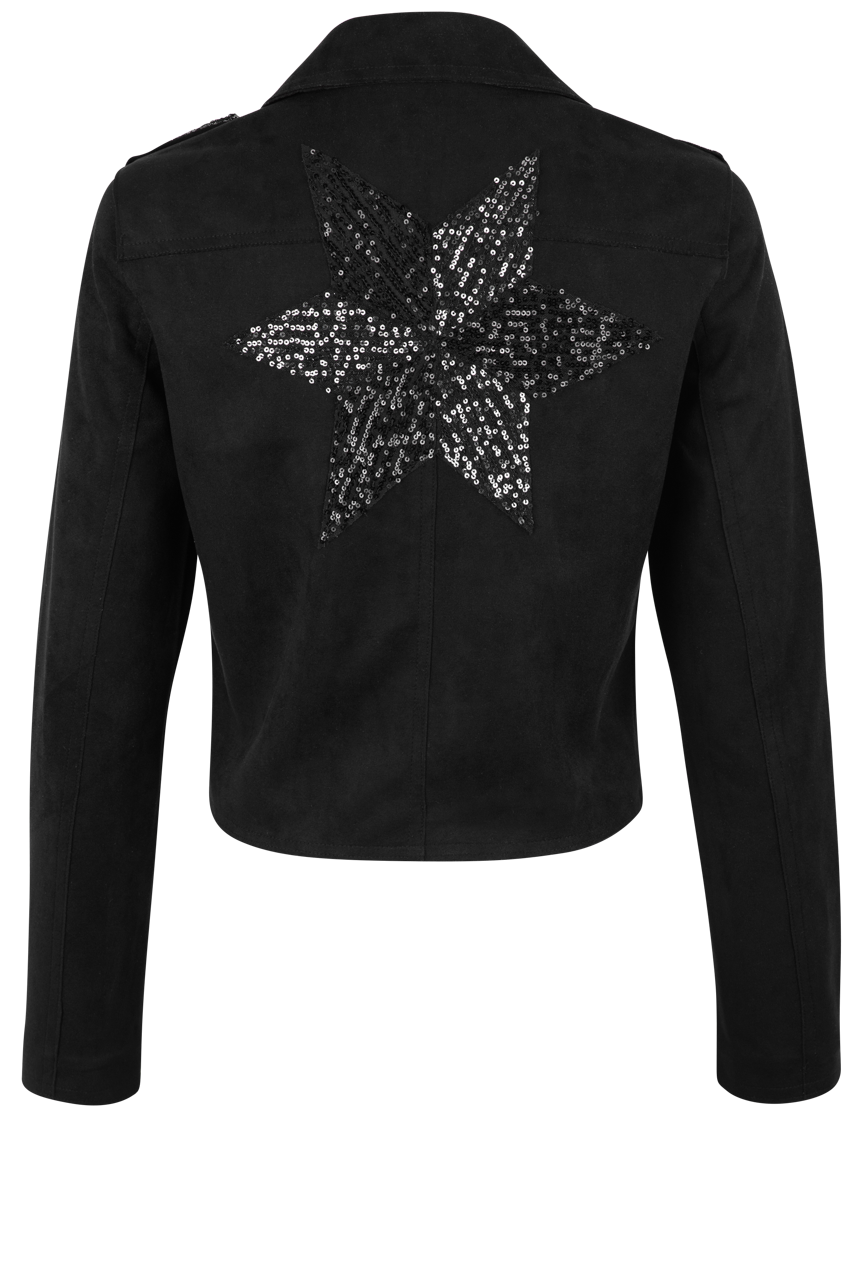 W.A.Y. Suede Moto Jacket