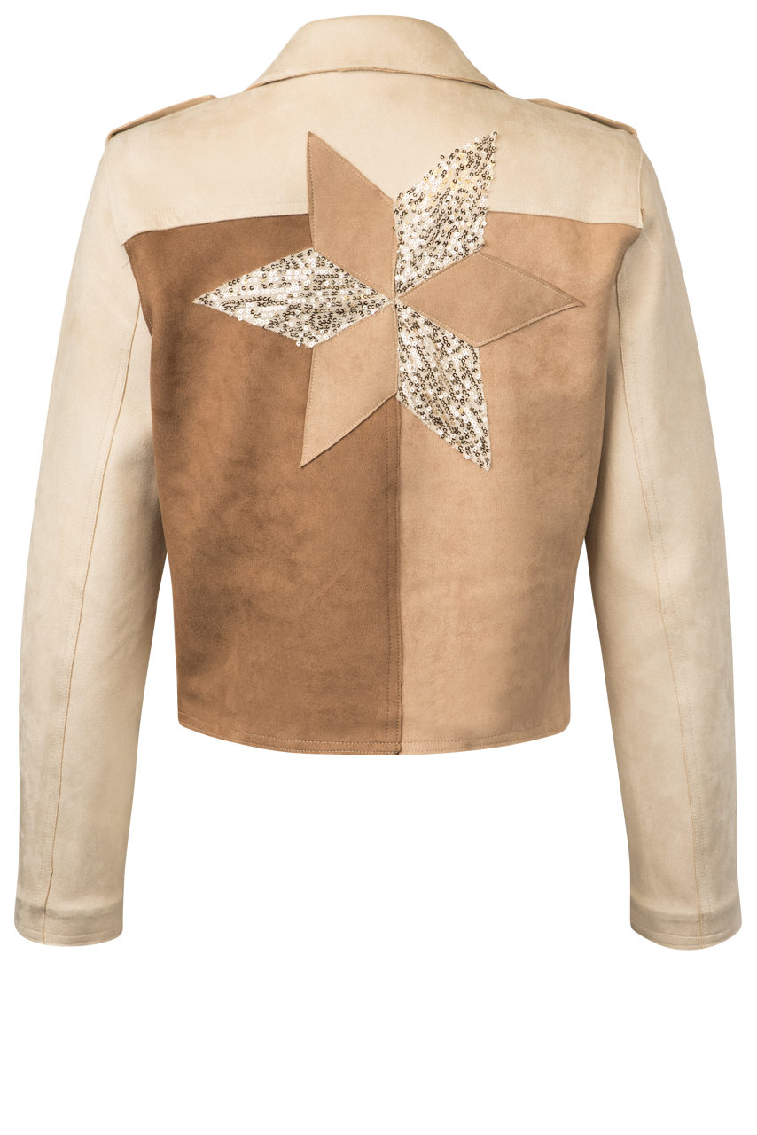 W.A.Y. Suede Moto Jacket