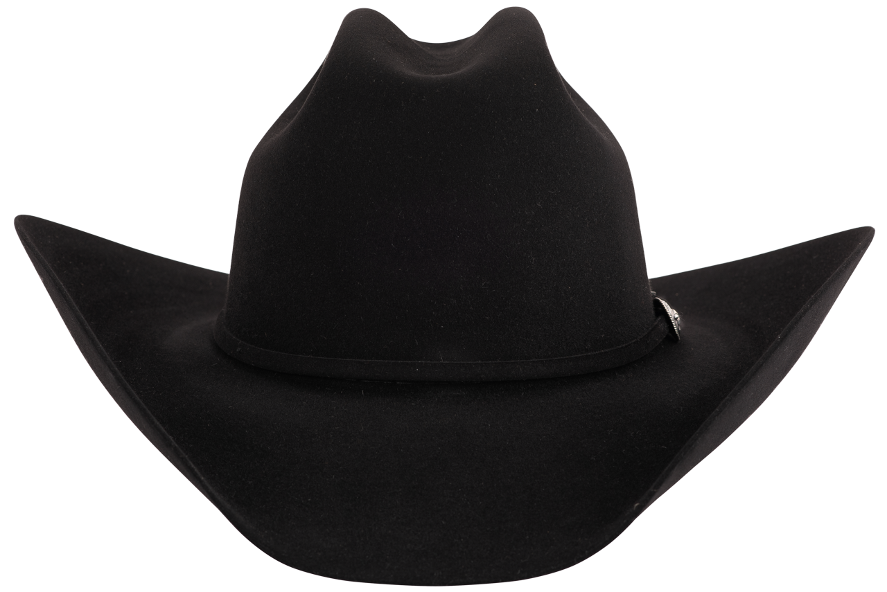 American Hat Co. 200X Black Felt Cowboy Hat