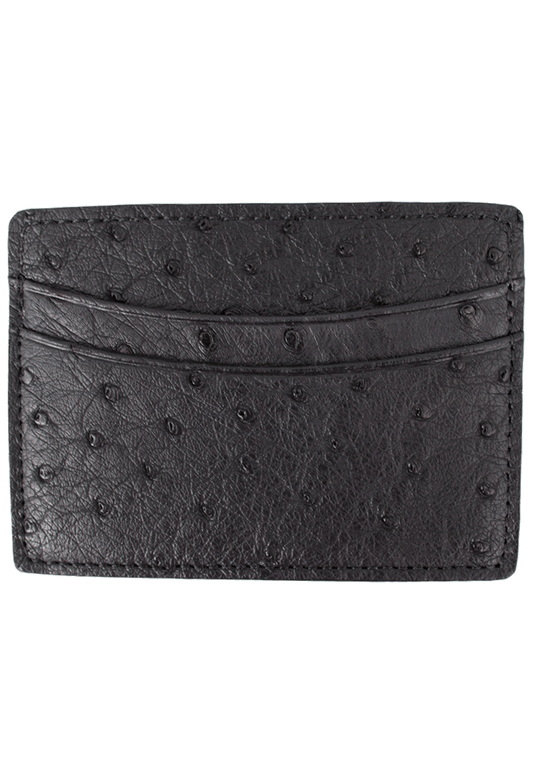 Pinto Ranch Ostrich Card Case