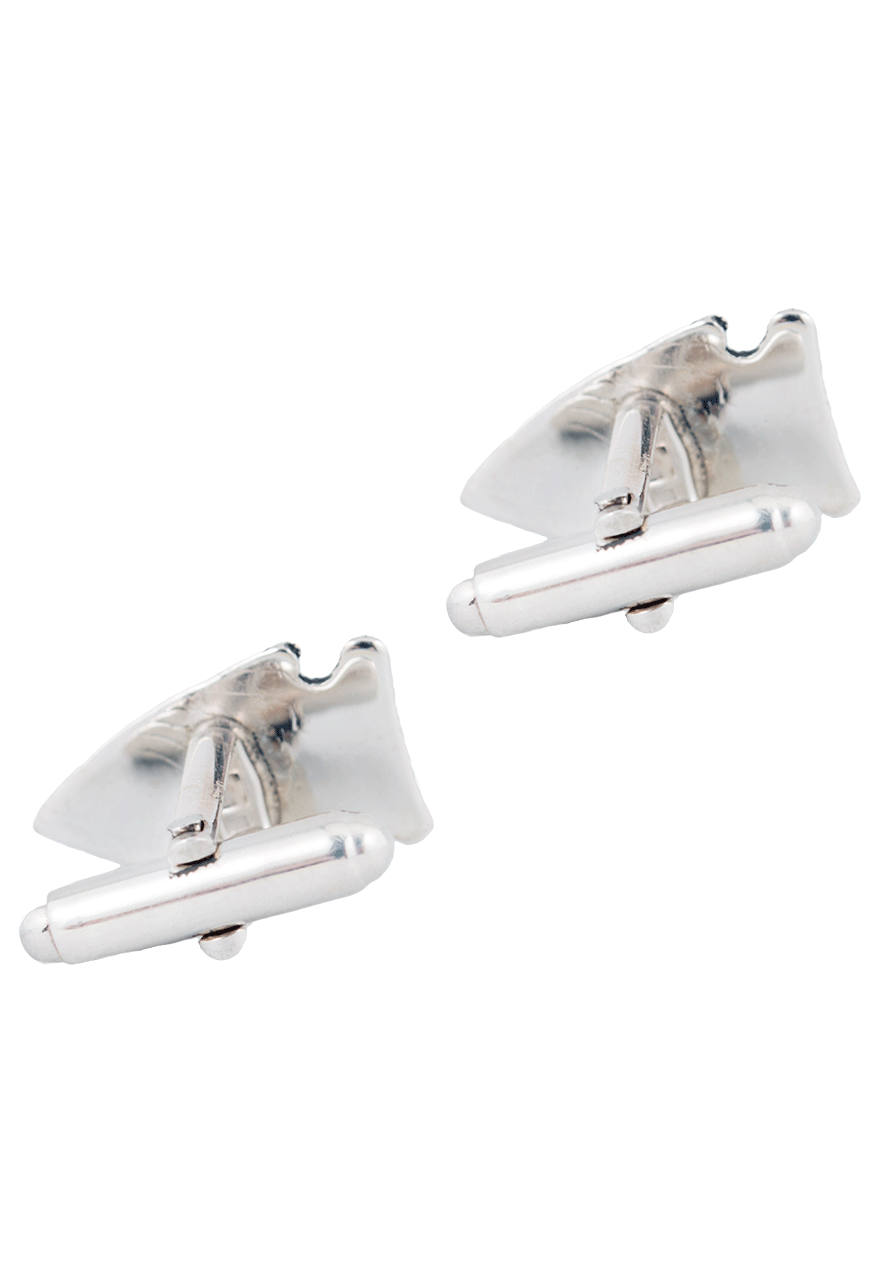 Pinto Ranch Silver Arrowhead Cufflinks