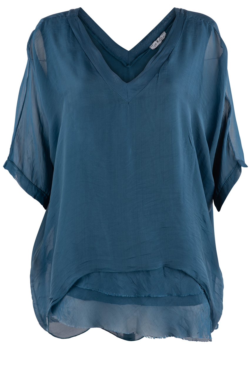 Gigi V-Neck 3/4 Sleeve Top