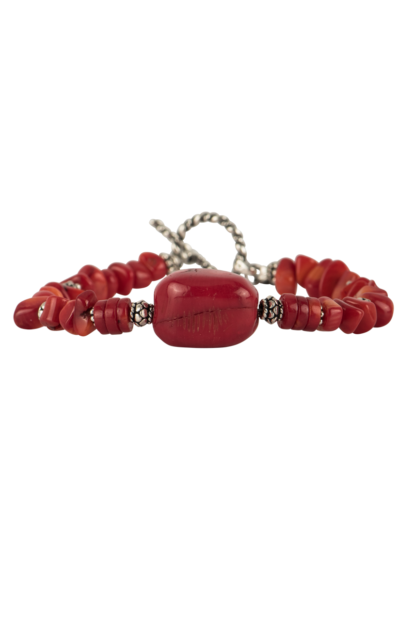 Paige Wallace Coral Bangle Bracelet