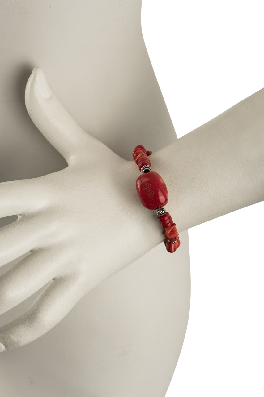 Paige Wallace Coral Bangle Bracelet