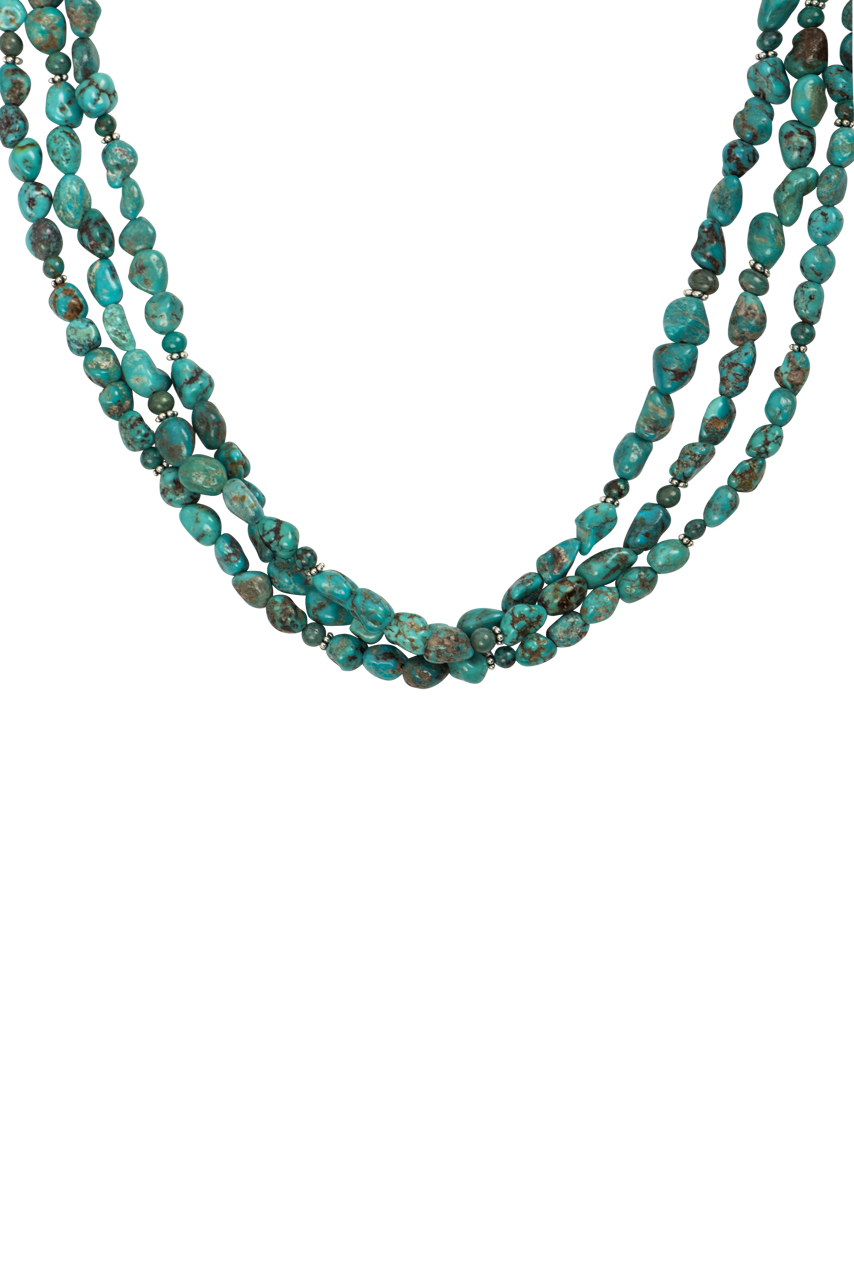 Paige Wallace Turquoise Tube Necklace