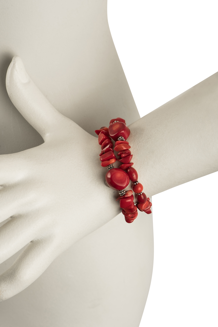 Paige Wallace Coral Bracelet