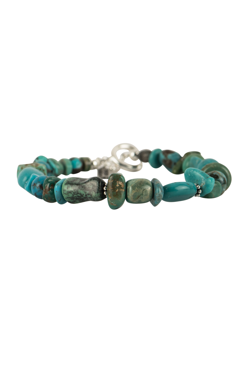 Paige Wallace Turquoise Stone Bangle