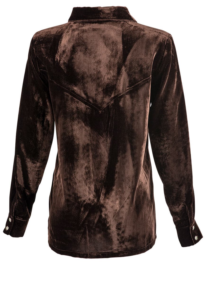 Tasha Polizzi Chocolate Barrington Blouse