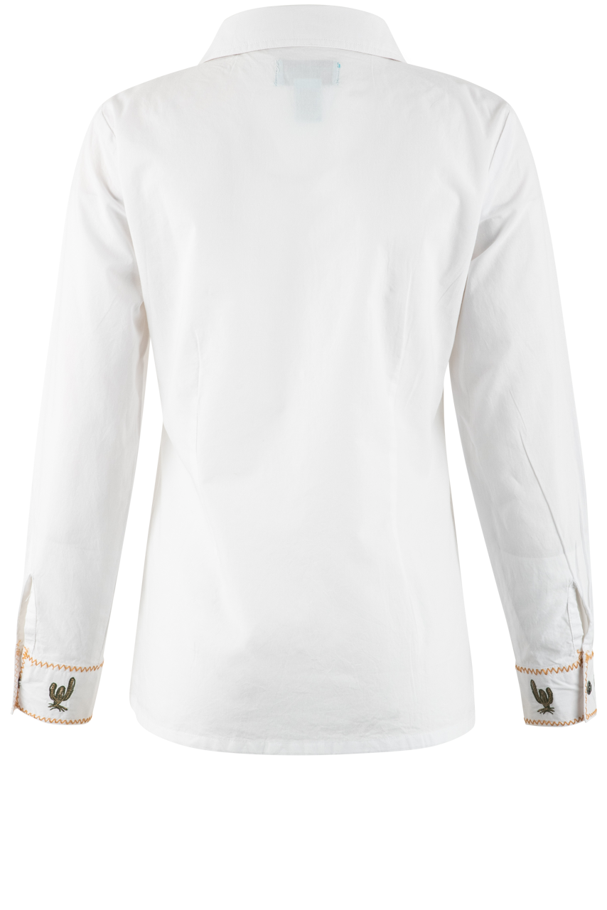 Tasha Polizzi White Jackson Shirt