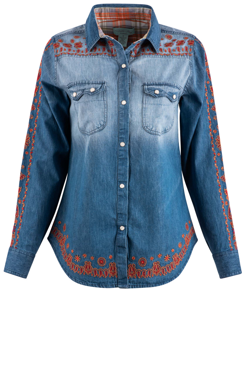 Tasha Polizzi Denim Antonio Shirt