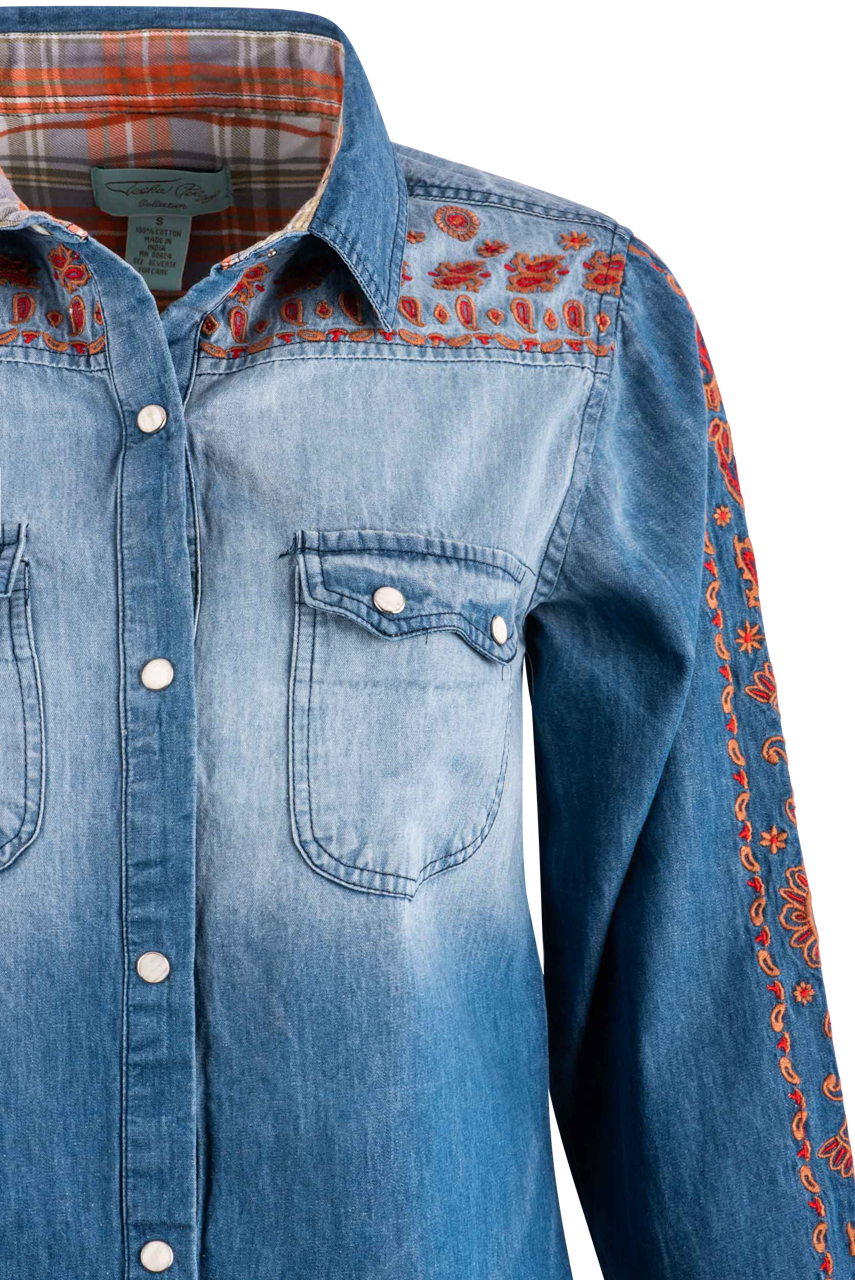 Tasha Polizzi Denim Antonio Shirt