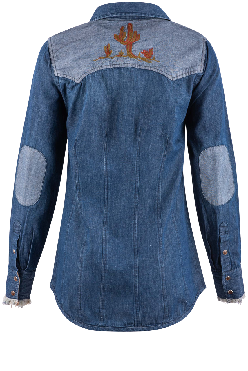 Tasha Polizzi Denim Arizona Shirt