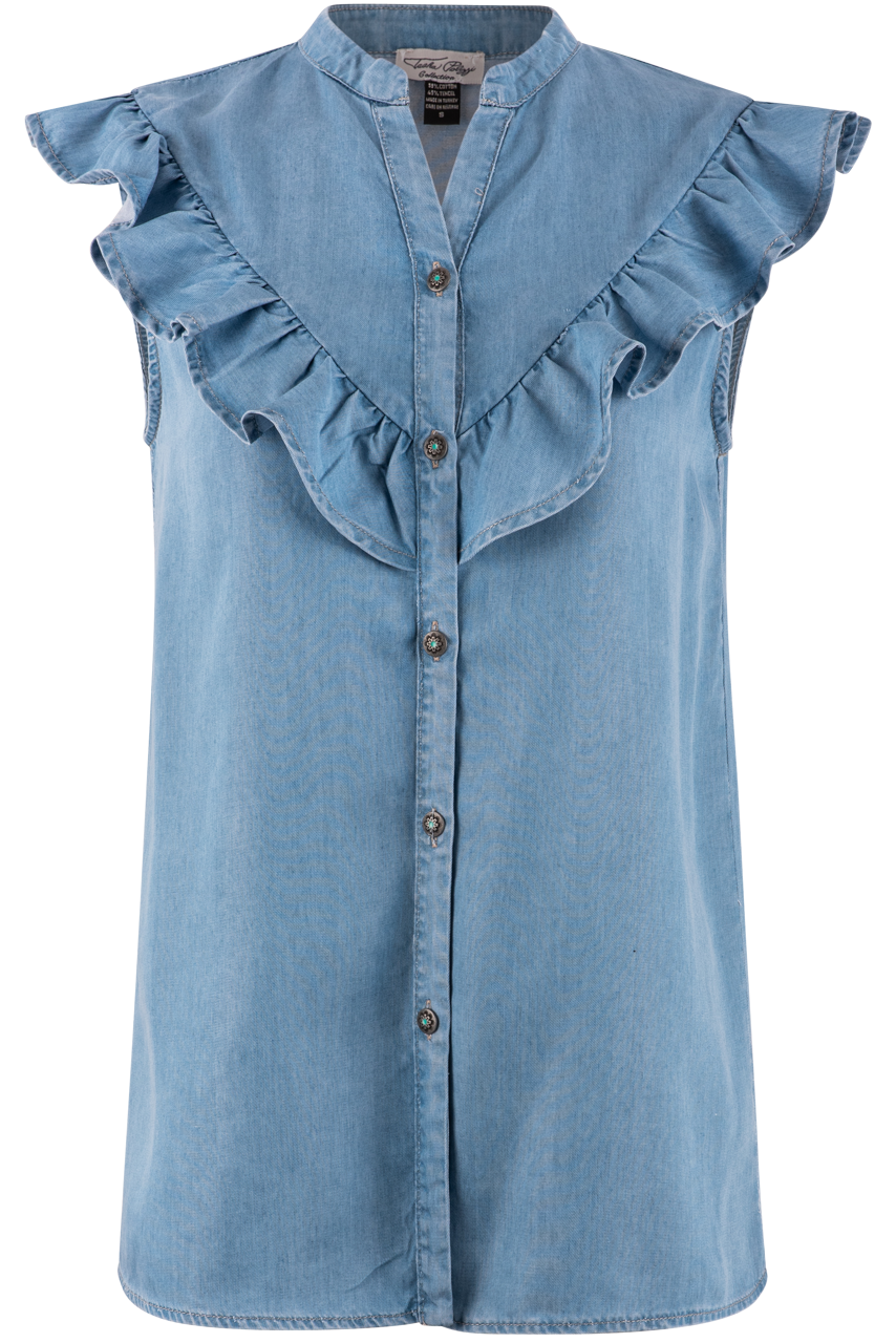 Tasha Polizzi Phoenix Denim Tank