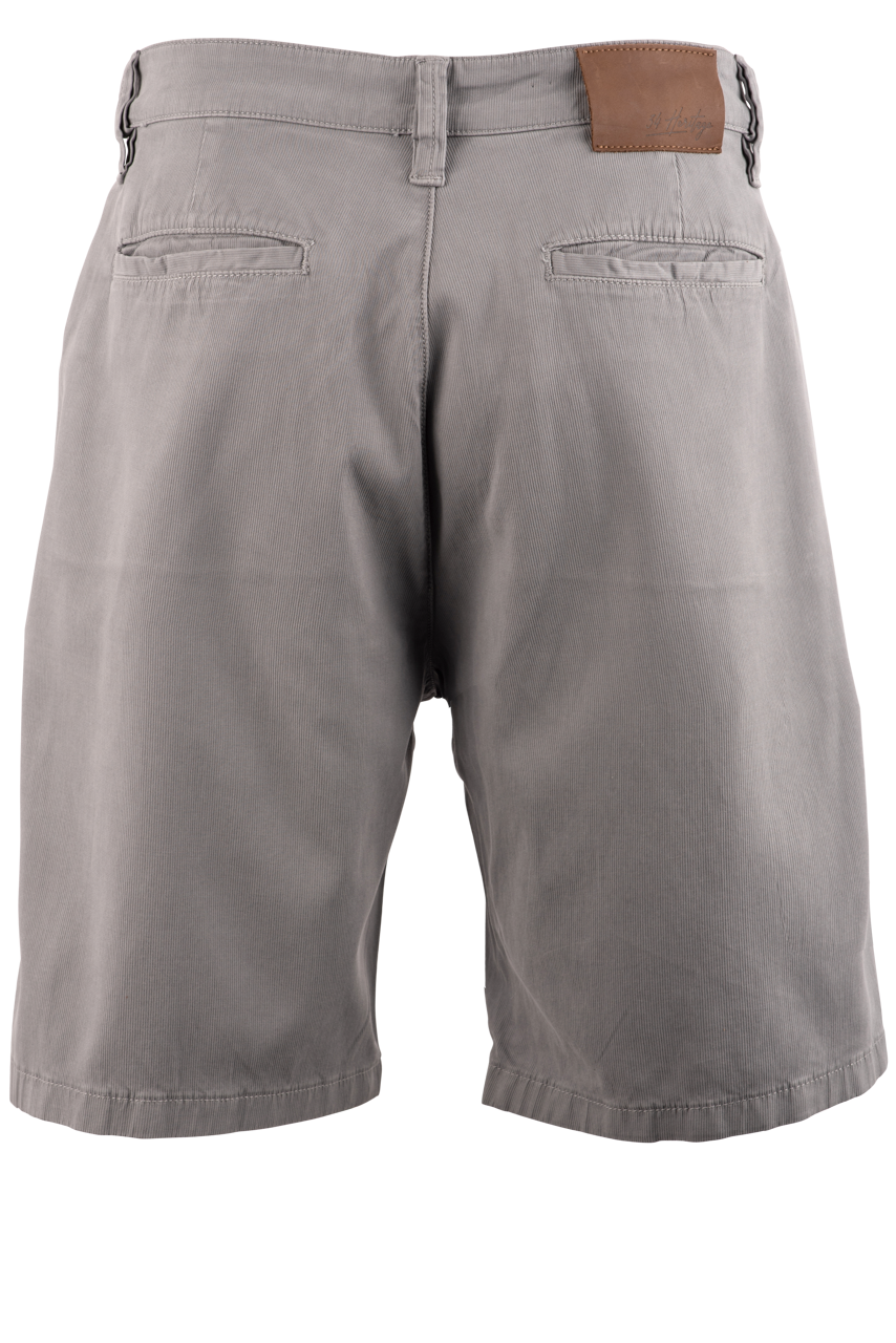 34 Heritage Men's Nevada Fine Touch Shorts - Gray