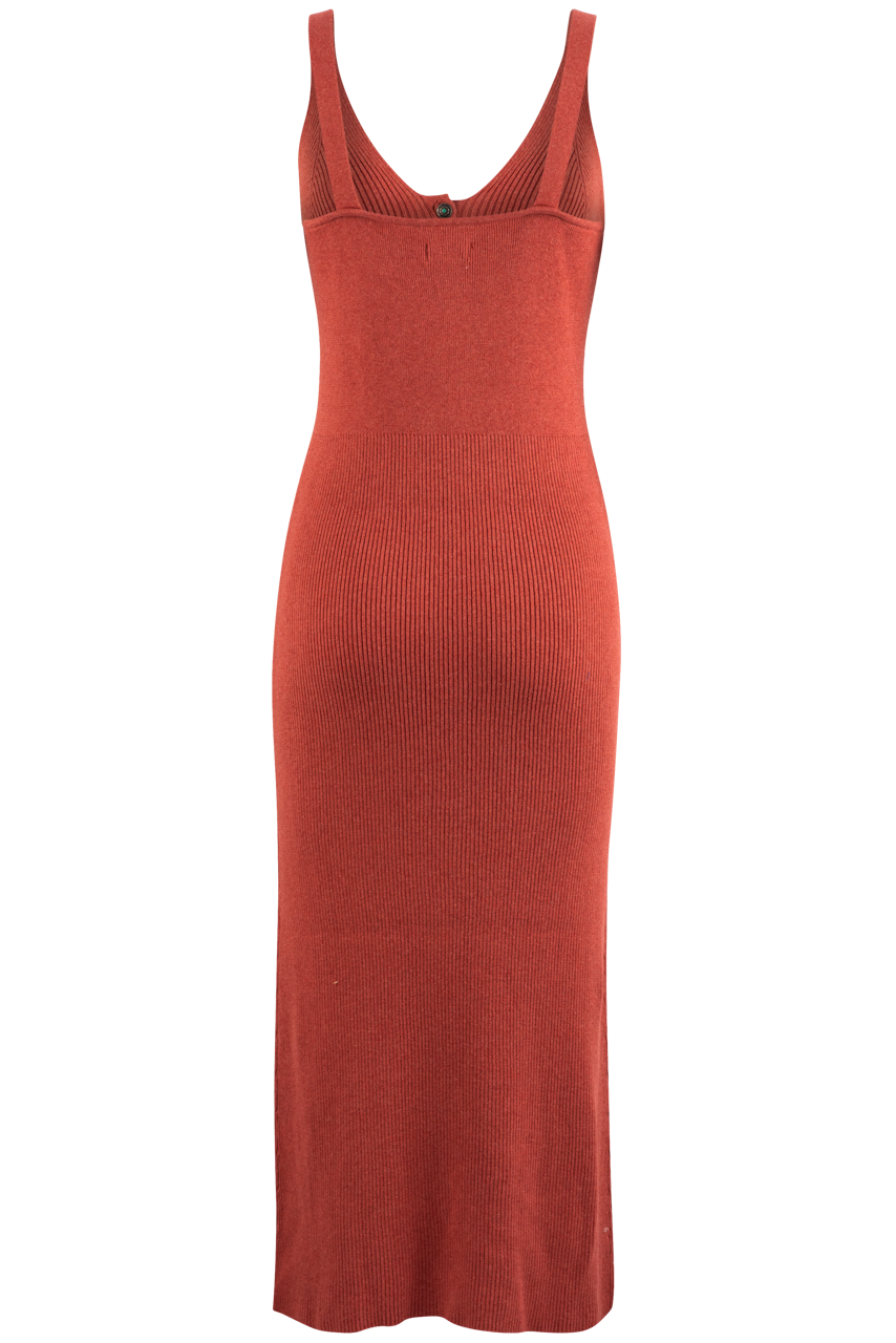 Tasha Polizzi Clay Rib Knit Dress